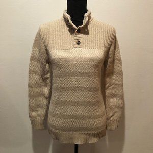 ❄️ SALE Cat & Jack Beige & White Sweater